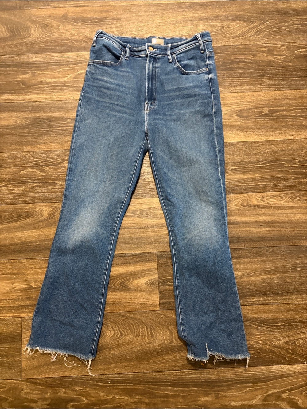 MOTHER The Hustler Ankle Fray Women’s Jeans